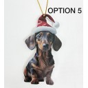 Christmas Doxie decoration